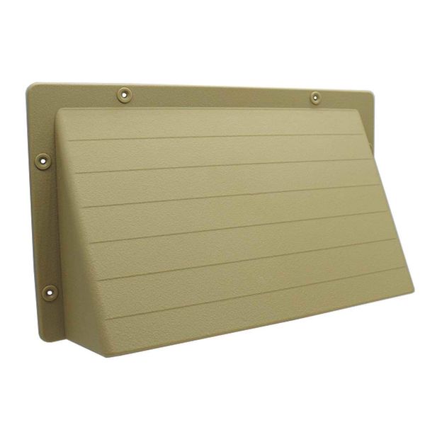 Rytons 9x6 Airbrick Cover Ducting Cowl - Buff Sand