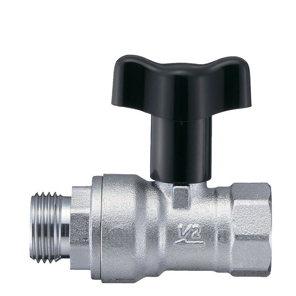 SANEI V640BV-20 Ball Valve with Check Handle, One-Touch Detachment, Nominal 20