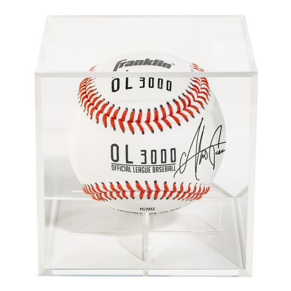 Franklin Sports Official Baseball Display Case - Plexiglass - Autograph Display - Fits Official Size Ball