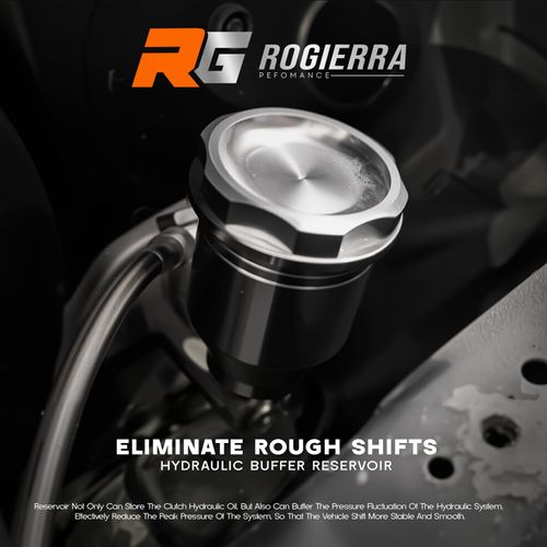 Clutch Master Cylinder Aluminum Reservoir Brake Clutch Pump Oil - Compatible with Honda Civic EG/EK, Integra DC2, CRX & Acura Models - Brake Clutch Pump Oil Tank Replacement