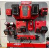 Milwaukee M12 Battery Wall Mount Holds 4 Batteries