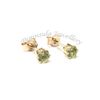 9ct Gold Peridot 3mm Round Stud earrings