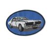 MUSTANG CAR 1960'S IMAGE Embroidered Sew/Iron 3"  PATCH