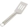 Norpro Stainless Steel Short Slotted Turner, 1-Pack, Silver