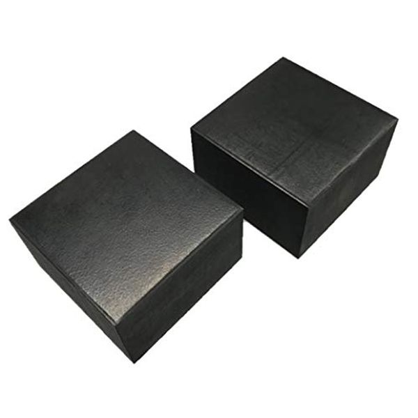 CR Rubber Rubber Block Set of 2 Thickness x Width 50mm x Length 50mm