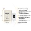 eMylo DC 12V 2Channel 433Mhz RF Wireless Relay Remote Control Switch Reciever with Transmitter