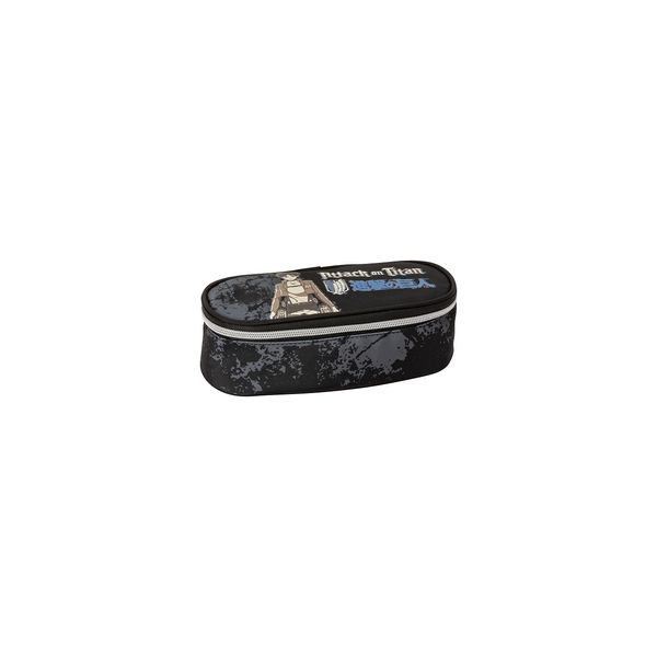 Oval CASE ORG. Giant Attack Comix Anime, Black, Casual