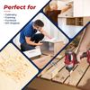 ColumPRO 15PCS Countersink Drill Bit Set, Woodworking Tapered Drill Bits, Plug Cutter, 1/4" Hex Shank