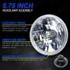4Pcs 5-3/4" 5.75" LED Headlights Hi/Lo Beam For Corvette Chevelle*/