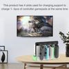 Charging Dock Compatible with Nintendo Switch for Joy Con & OLED 6 Controller with LED Indication, Switch Charger Dock Station