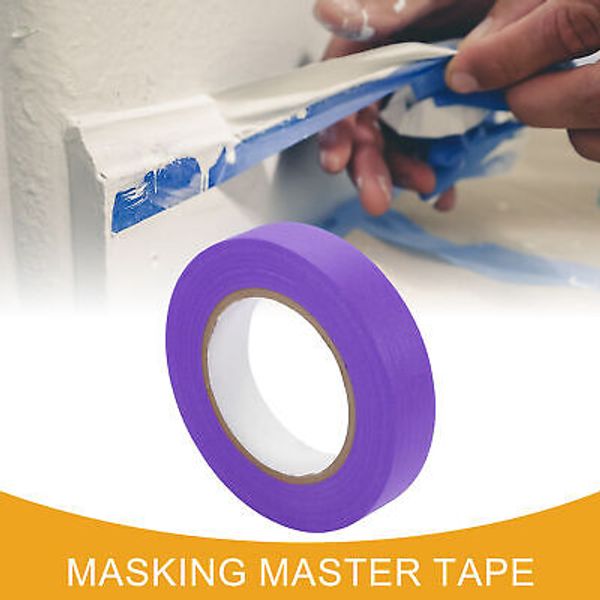 1 Inches x 60.1 Yards Painters Tape Masking Tape DIY No Residue Purple