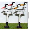 Langley Models Double post bracket Railway Signal Upper quad N Scale UNPAINTED Kit D2