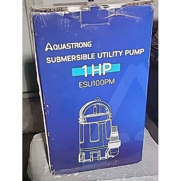 Aquastrong 1HP Submersible Utility Sump Pump ESU100PM