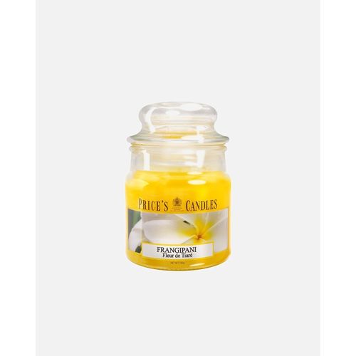 Frangipani Monoi scented candle in small jar