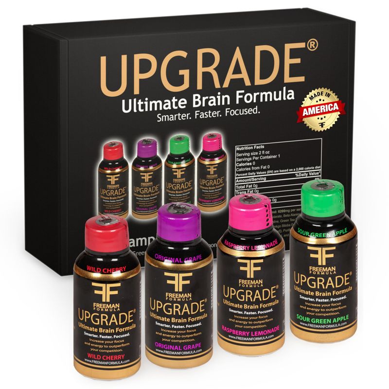 Freeman Formula Upgrade Liquid Energy Shot Brain Supplement - Brain ...