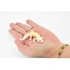 Leopard Gecko Lizard, Hand Painted, Realistic Toy Figure, Model, 3" CH459 BB114