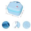 Mchoi Hard Case Suitable for Phomemo P12/P12 Pro Label Maker & Label Tapes, Waterproof Shockproof Printer Handheld Labeler Protective Case (Blue)