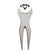Callaway Divot Repair Tool and Golf Ball Marker - Silver