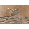 Moen 8-Inch Fixed Single Function Brushed Nickel Round Rain Shower Head, 6345BN , 2.5 GPM