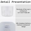 Electric Mini Garlic Press Chopper Meat Food Processor Mincer Portable USB 250ML