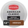 Community Coffee Medium Roast 12 Count K-Cup Pods Compatible with Keurig