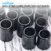 MUXSAM 10pcs Golf Iron Ferrules With Double Silver Ring For 0.350 Iron Shaft