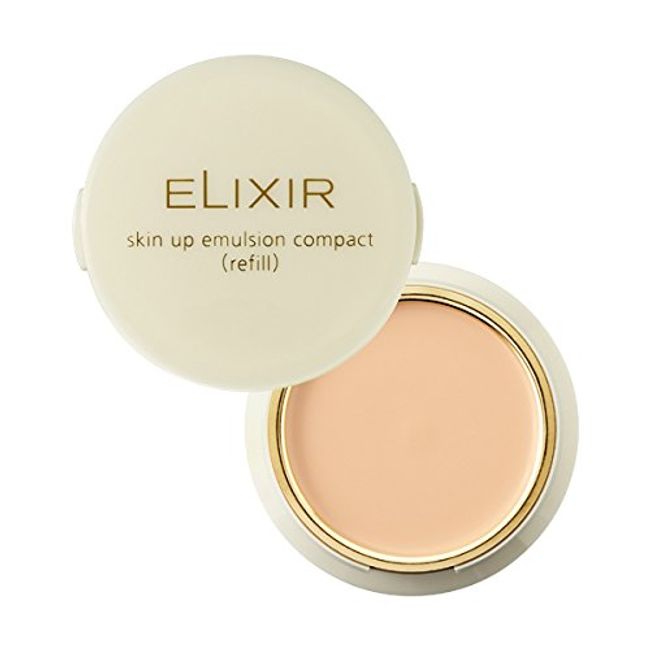 Elixir Skin Up Emulsion Pact Ochre 10 (Refill), 0.4 oz (12 g)