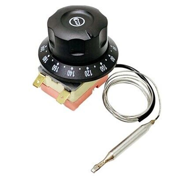 Electric Oven Thermostat with Adjustable Temperature Control 2 Pin Switch