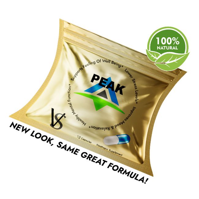 PEAK Supplement: PRN Anti-Anxiety Supplements For Stress Relief, Social Anxiety