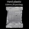 20 Silce 0.8mm Dental Hard Splint Thermoforming Material For Vacuum Form Machine