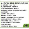 COBI V-1 Flying bomb (Fi 103), Green