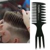 zalati Styling Comb 3pcs Wide Tooth Combs Slicked-back Style for Mens Hairstyle Home Barbershop