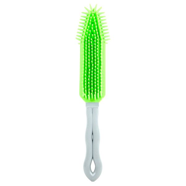 cleaning brush easy dusting hair pet hair removal green