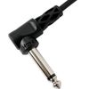 Hosa CFS-606 Molded Right-Angle Guitar Patch Cable, 6 inch (6 pack)