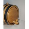 1 Handmade 2 Liter. Pre-charred Oak Barrel -  Wine & Bourbon Barrel