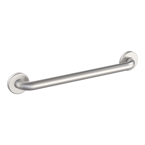 WingIts WGB5SS16 STANDARD Grab Bar, Concealed Mount, Satin Stainless Steel, 16-Inch Length by 1.25-Inch Diameter