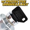 HD Switch Starter Ignition Key Switch Replaces Kubota 66101-55200 66101-55202 w/ 4 Keys & Free Carabiner - Fits G1700, G1800, G1900, G2000, G2160, G2460