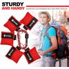 kuou 5 Pcs CPR Mask Keychain Ring, Emergency Kit Face Shield for First Aid or AED Training（red）