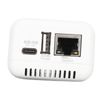 USB 2.0 Network Print Server, Wireless Print Server Support Image Printing, Max Support 256GB, Linux 3.4, XP and Later, for IOS (US Plug 100-240V)