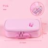 BTSEURY Pencil Case with Code Lock, Large Capacity Pencil Pouch Anti-Theft Code Lock Pencil Case for Student