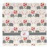 YouCustomizeIt Personalized Elephants in Love Washcloth