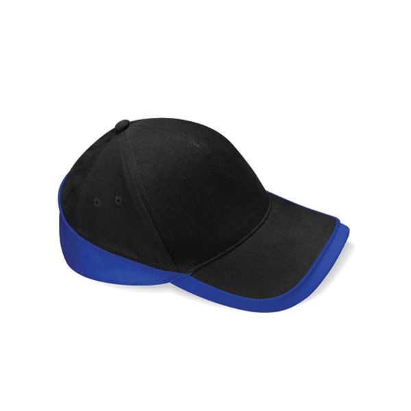 Beechfield B171 Teamwear Competition Cap - Black/Yellow