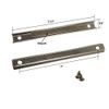 Gordon Glass Shower Door Replacement Stainless Steel Strike Plate with Magnet and Screws for Swinging Shower Doors