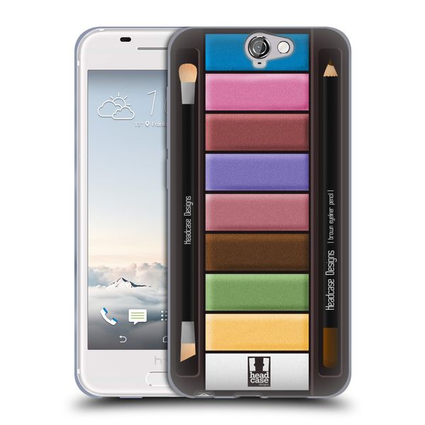 Head Case Designs Playful Makeup Kits Soft Gel Case for HTC One A9