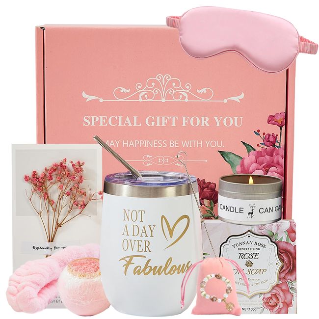 Birthday Gifts for Women Mom, Unique Gifts for Her,Self Care Gift Sets, Spa Bath Baskets Set for Women,Christmas Gifts for Women who have everything Mom Female Friends Sisters Teachers