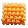 MAPOL 50- Pack Orange 3-Star Premium Ping Pong Balls Bulk,Advanced Training Table Tennis Ball