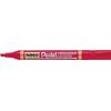 Pentel Permanent Markers Chisel Point - Red (Pack of 12)