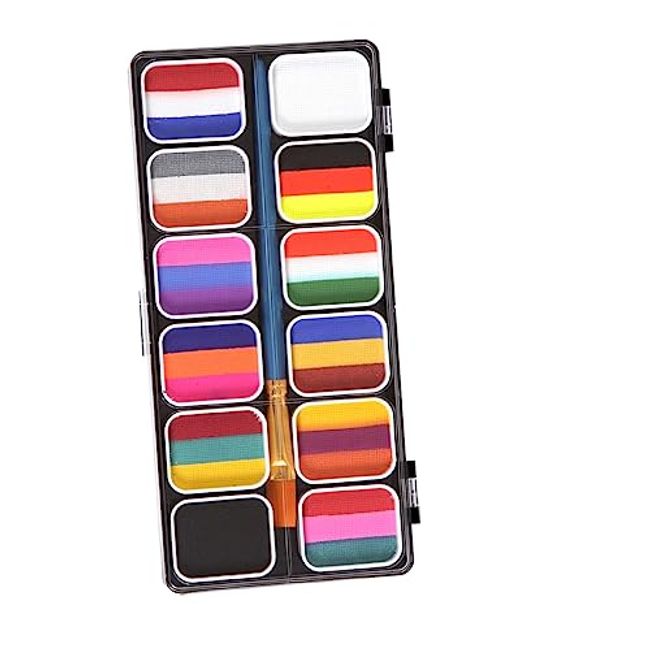 Beavorty 1 Set water soluble paint paints for adults face paint palette  face kit face paint kit water based face paint face paints makeup Pigment