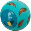 Trixie Plastic Snack Ball, 7 cm, Assorted Colors ( Blue/ Yellow )