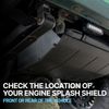 Engine Splash Shields Front  514510A010 for Toyota Corolla Cross 2022-2024